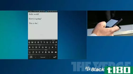 黑莓10款带有物理键盘的设备，可获得文字预测技术