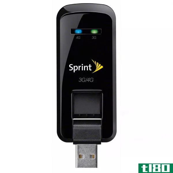 sprint 3g/4g即插即用usb调制解调器提供wimax，无需桌面软件