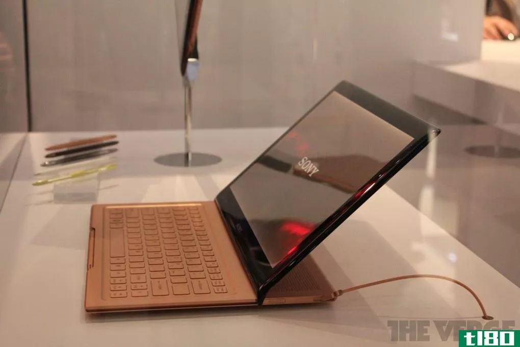索尼展示vaio平板电脑原型；未来的Windows8硬件？