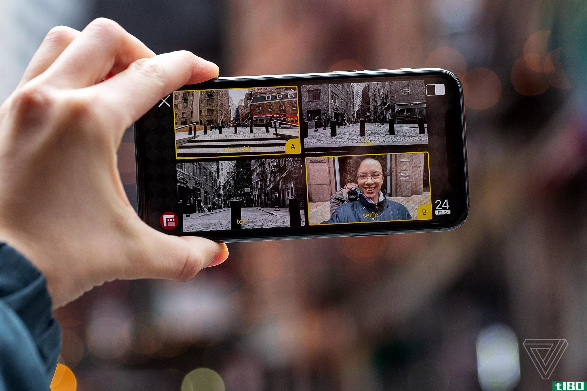 filmic doubletake允许您同时从两个iphone相机进行录制