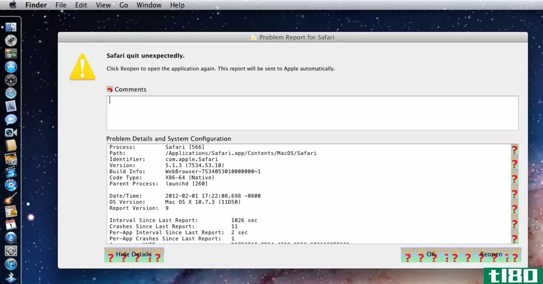 mac os x 10.7.3更新导致部分用户应用程序严重崩溃