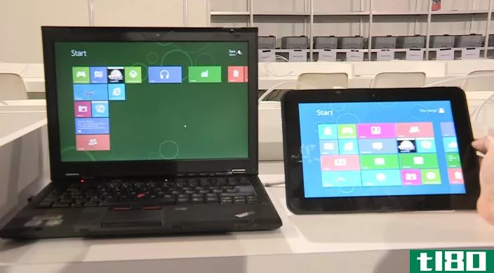 windows 8：触摸屏与键盘和鼠标导航（动手视频）