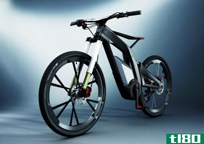奥迪展示电动自行车概念：碳纤维车身，最高时速50英里/小时，内置wi-fi