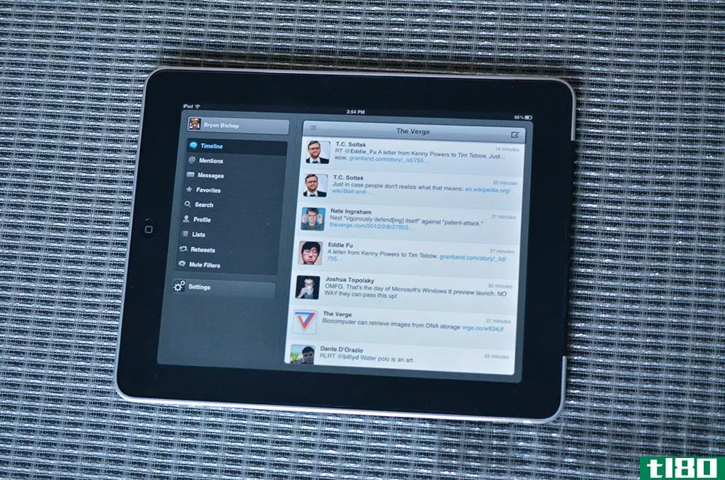 tweetbot for ipad发布，iphone应用程序获得2.0更新（实际操作）