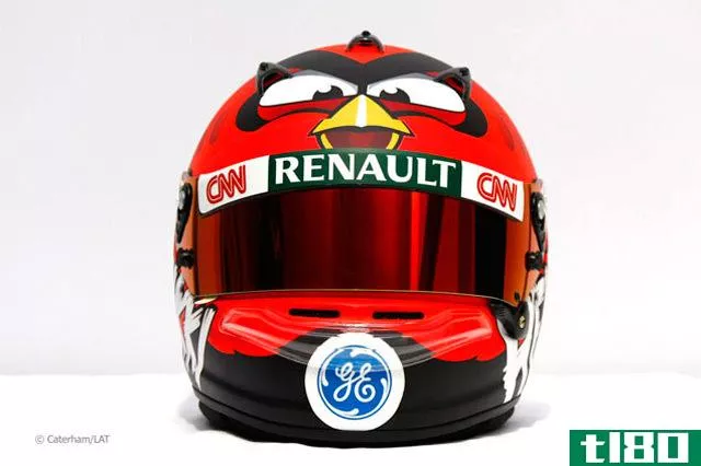 《愤怒的小鸟》F1版：海基·科瓦莱宁将在2012年戴上红鸟头盔