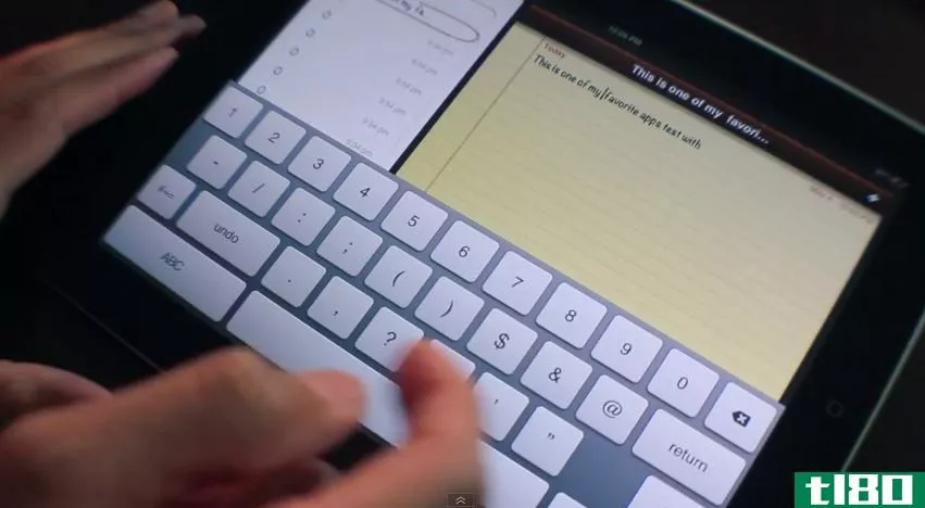 越狱iPad通过swipeselection键盘获得文本编辑功能