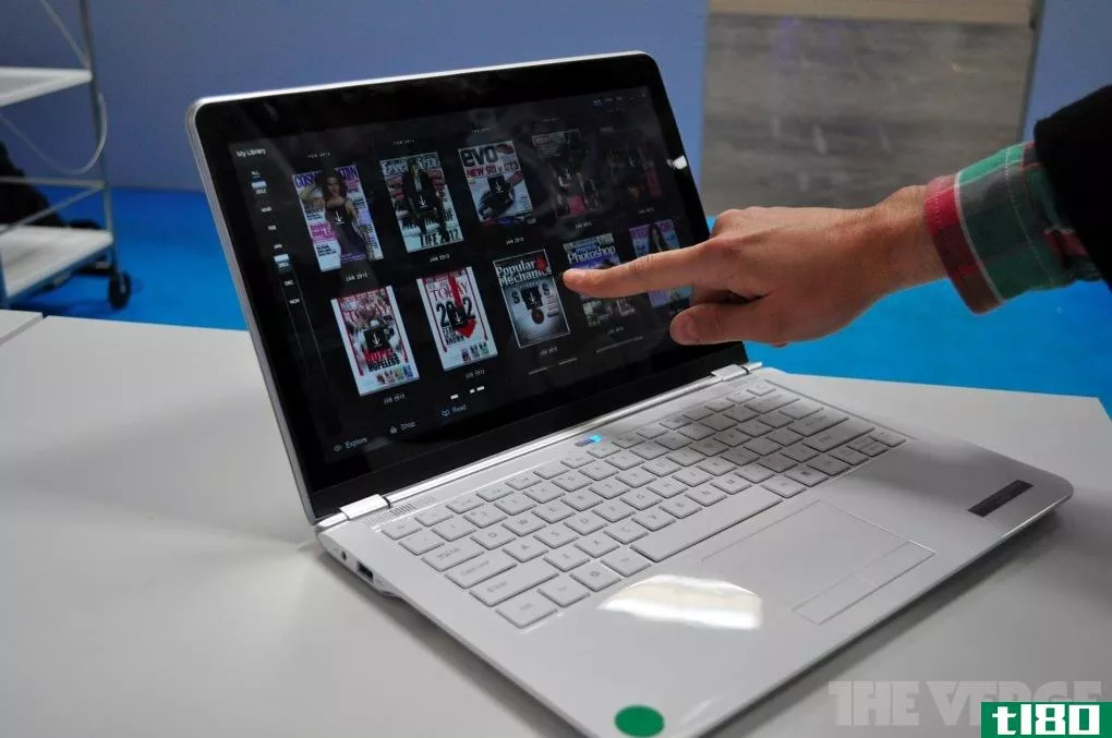 据报道，微软正在向Windows8 ultrabook供应商推销支持触摸屏的硬件