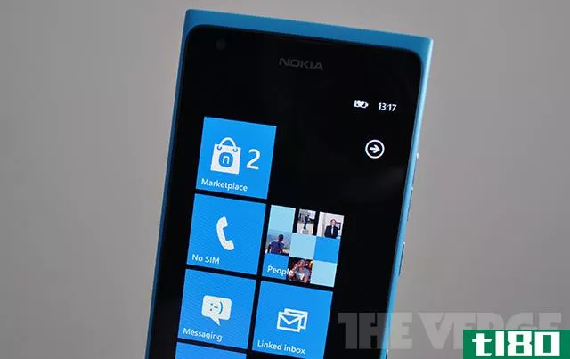 诺基亚品牌的windows phone marketplace发布了最新的lumia 900软件