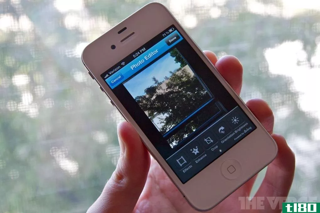 twitpic的新iphone应用程序提供了另一种调整和分享照片的方法