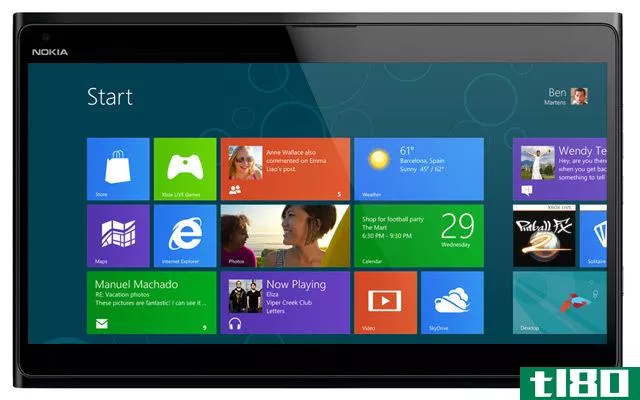 传闻将于2012年第四季度推出诺基亚windows 8平板电脑：10英寸屏幕和高通双核芯片