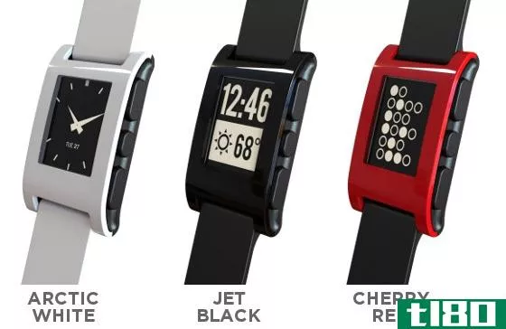 allerta的pebble智能手表带电子纸显示屏来到kickstarter