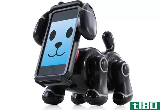 bandai宣布推出smartpet，一种以iphone为脸的机器狗