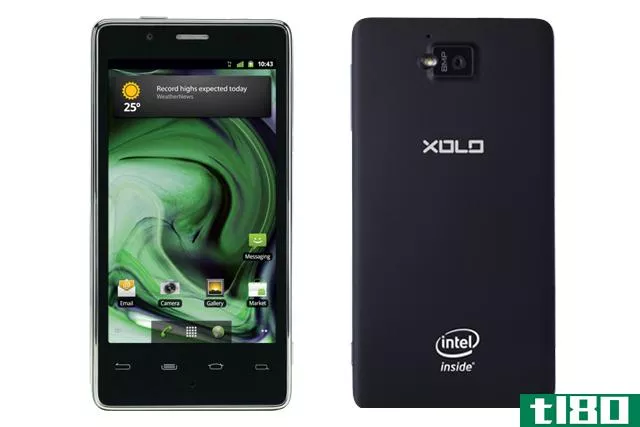 从4月23日开始，lava xolo x900将成为全球首款英特尔智能手机