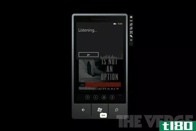 windows phone 8允许您“与应用程序对话”