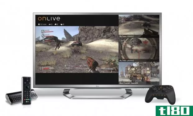 onlive在浏览器游戏演示中宣布了“观察”社交功能，以及与lg的合作