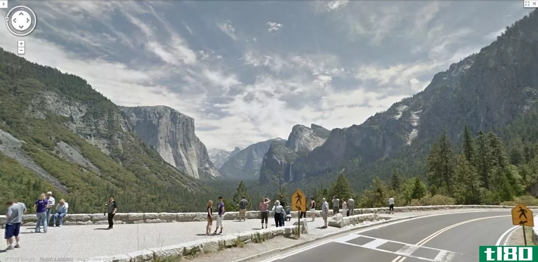 加州国家公园获得360度全景谷歌街景图像