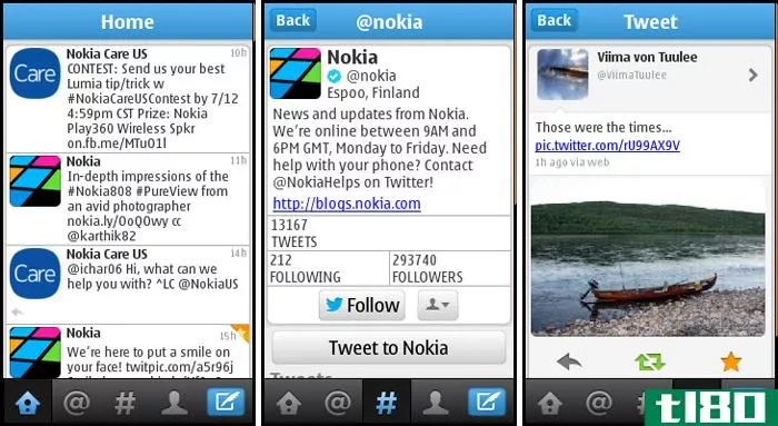 twitter应用现在可用于诺基亚s40手机