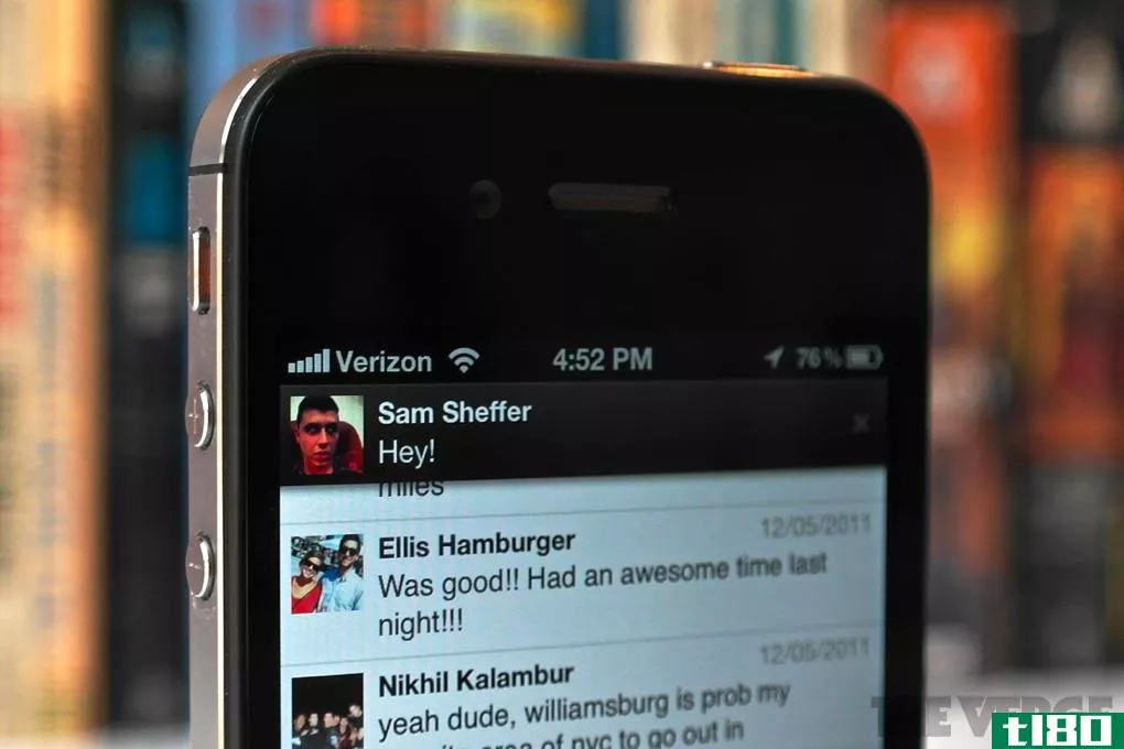 iphone和android版的facebook messenger 1.8增加了快速对话切换、放大照片