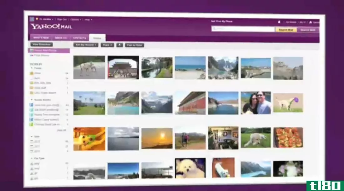 雅虎邮件向web客户端用户推出照片应用程序，也可在移动设备上使用