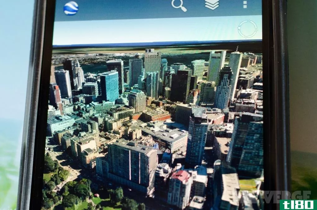 googleearth for android在7.0版中获得了详细的3d城市信息
