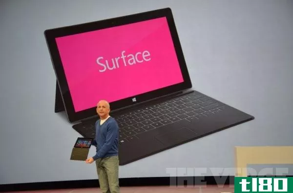 10.6英寸微软surface平板电脑发布，搭载Windows8