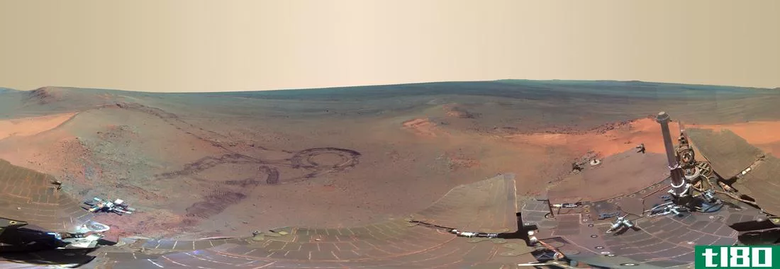 火星探测器机遇号从这颗红色星球返回了令人惊叹的全景