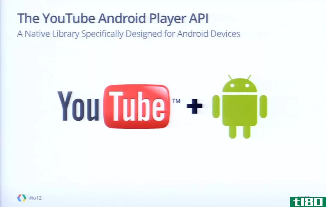 谷歌为android推出新的youtube api