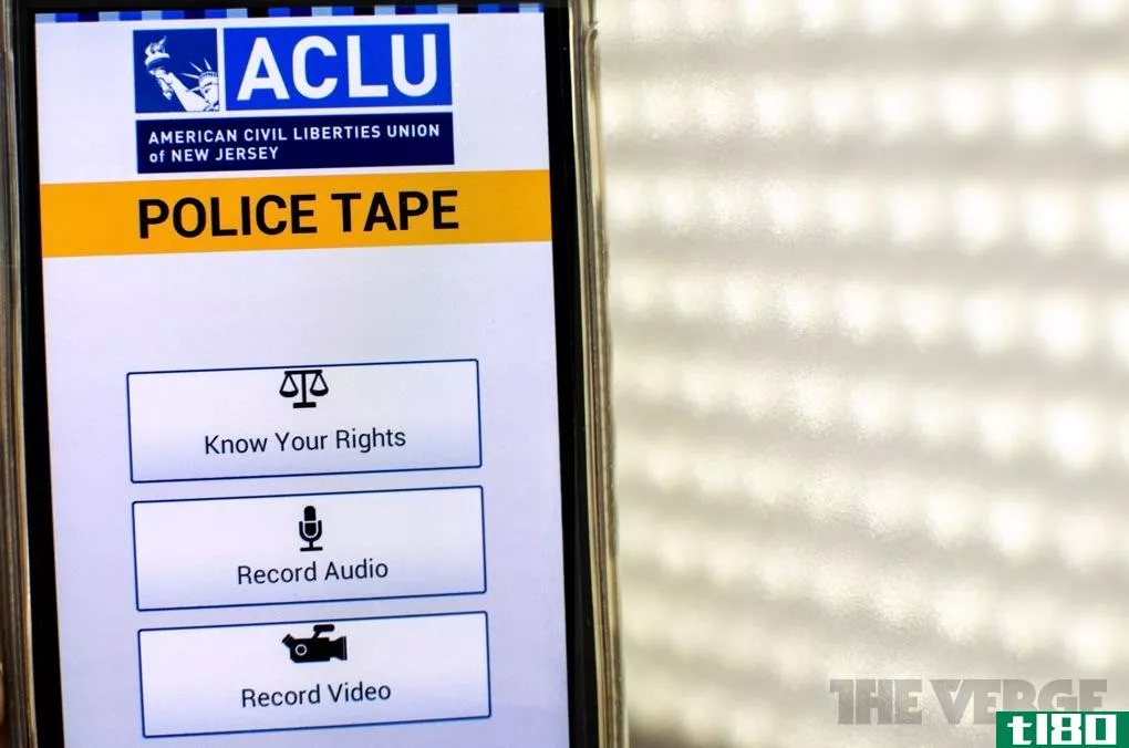 新泽西州aclu的警察录像应用程序提供了另一种记录不当警察行为的方法