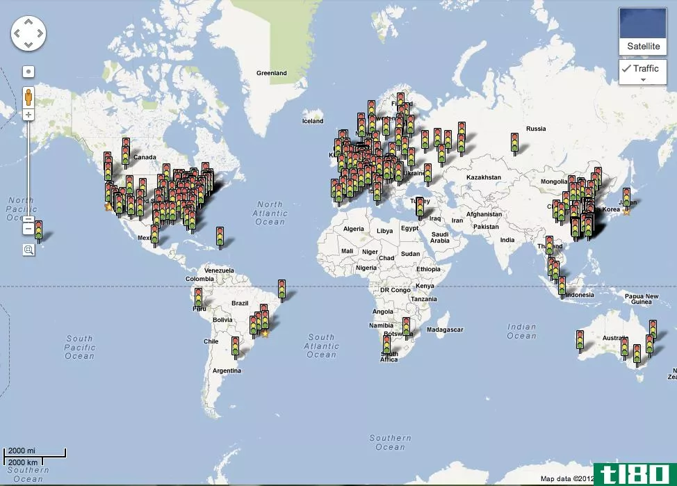 谷歌地图在7个国家增加了实时流量更新，在其他地方扩大了覆盖范围