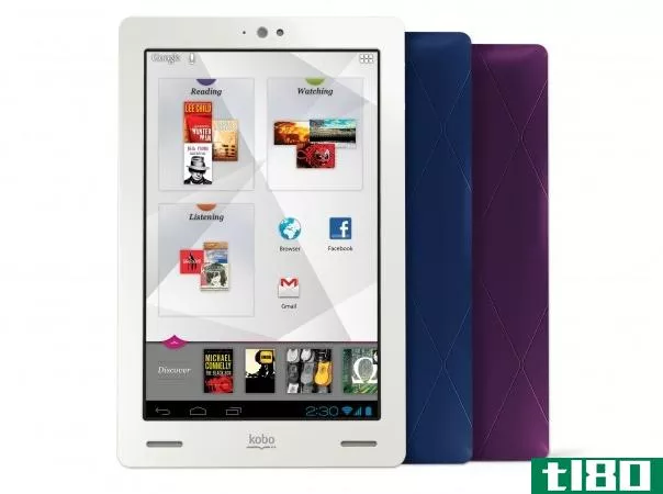 kobo在亚马逊kindle活动之前宣布推出7英寸android平板电脑和两款新的电子阅读器