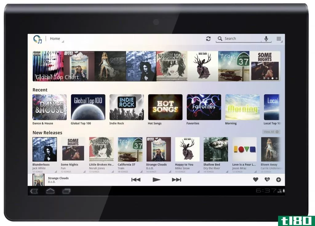 索尼为android平板电脑更新音乐无限应用程序，支持离线收听