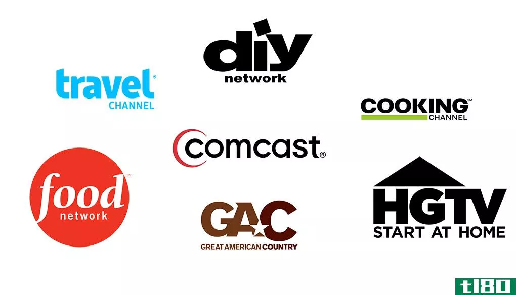 康卡斯特的客户可以通过在线流媒体从美食网、旅游频道、hgtv等渠道获得节目