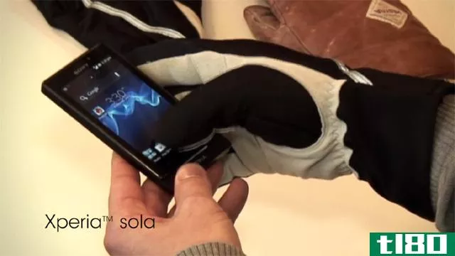 索尼为xperia sola添加了“手套模式”以供寒冷天气使用