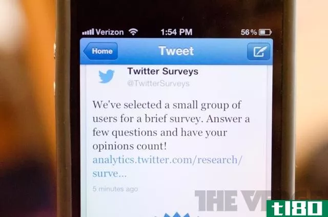 twitter品牌调查让广告商可以直接从用户的时间线上对用户进行投票