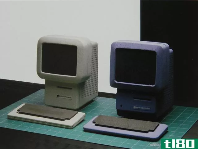 奇怪的苹果电脑的照片