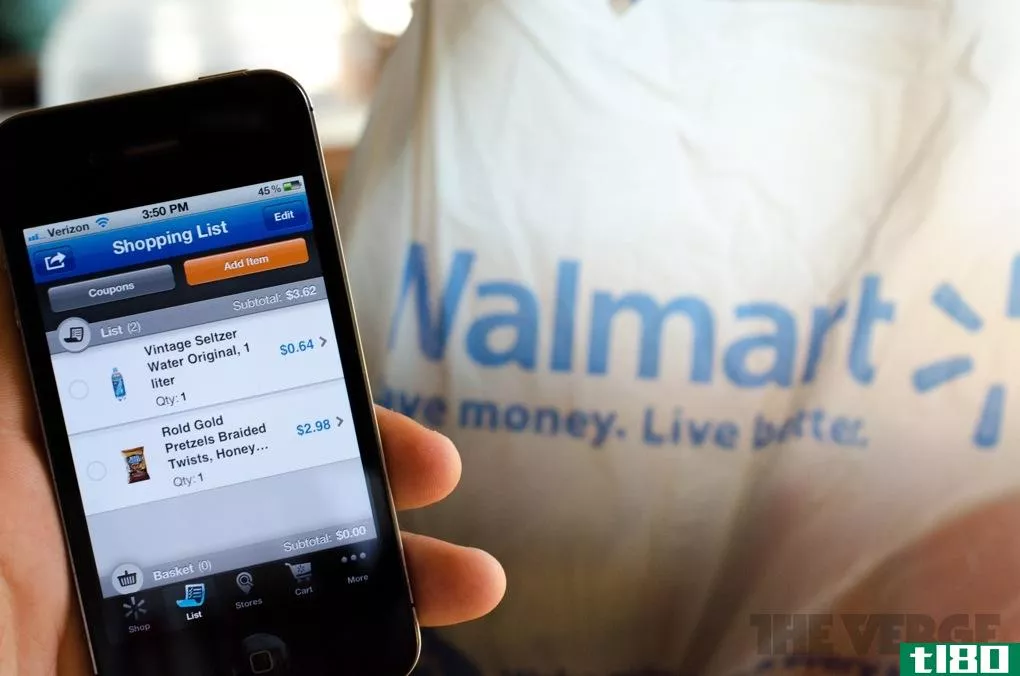 沃尔玛正在测试基于iphone的店内购物系统scan&go