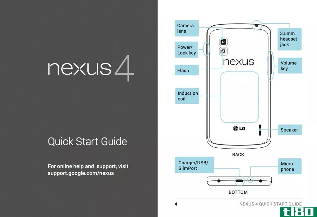 lg网站上的Nexus4手动泄密，列出了8gb和16gb版本