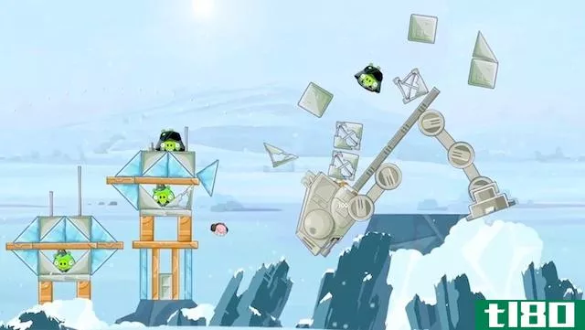 第一个“愤怒的小鸟星球大战”游戏视频有激光，光剑和莱娅