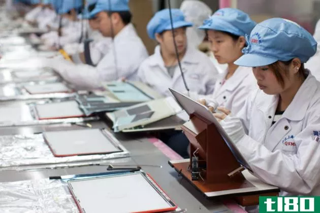中国学生“被迫”在iPhone5上工作被送回学校