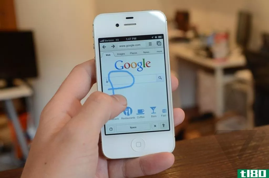 谷歌手写可以让你在手机或平板电脑上写出搜索结果