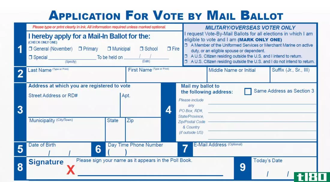 新泽西州选民非法要求向个人hotmail帐户提交选举邮件