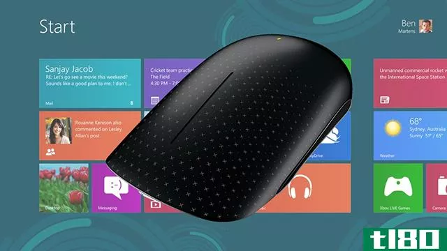 微软详细介绍即将推出的Windows8触摸鼠标手势支持