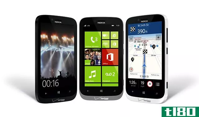 诺基亚lumia 822正式宣布用于verizon wireless，合同价格为99.99美元