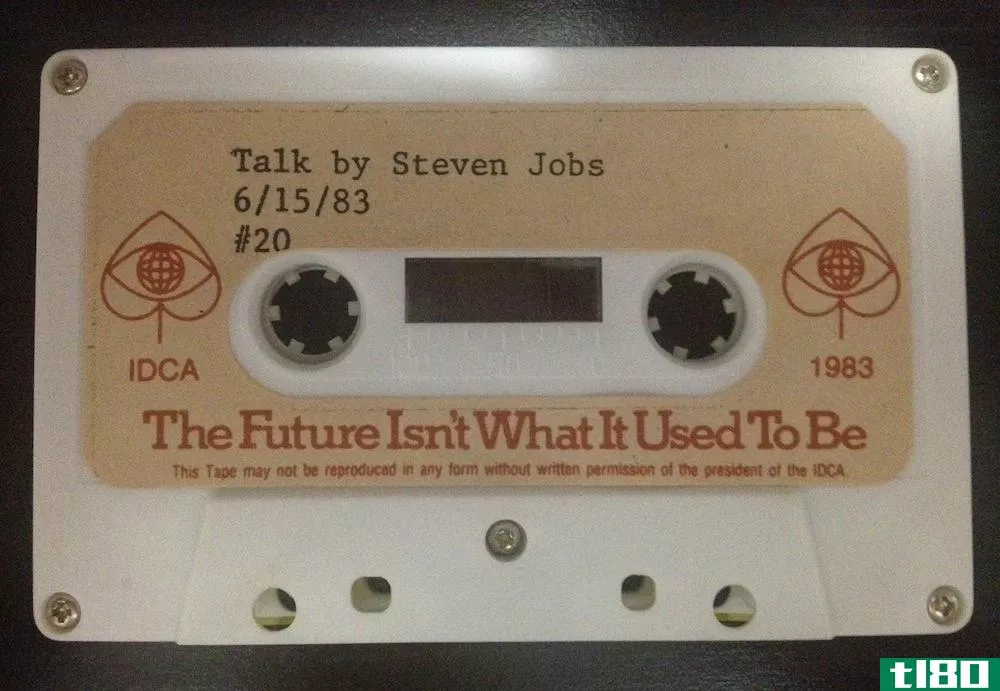 史蒂夫乔布斯在1983年罕见的演讲中讨论了21世纪的技术
