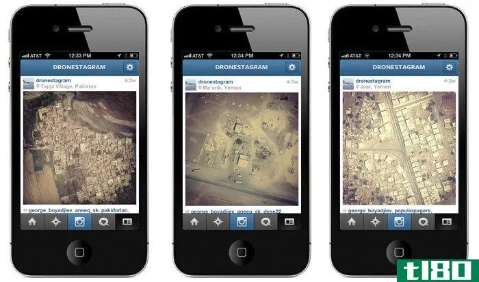 “dronestagram”过滤美国无人机攻击的卫星照片，为你提供社交信息