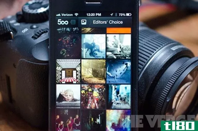 500px发布用于iphone的画廊应用程序，摄影师必须上传到别处