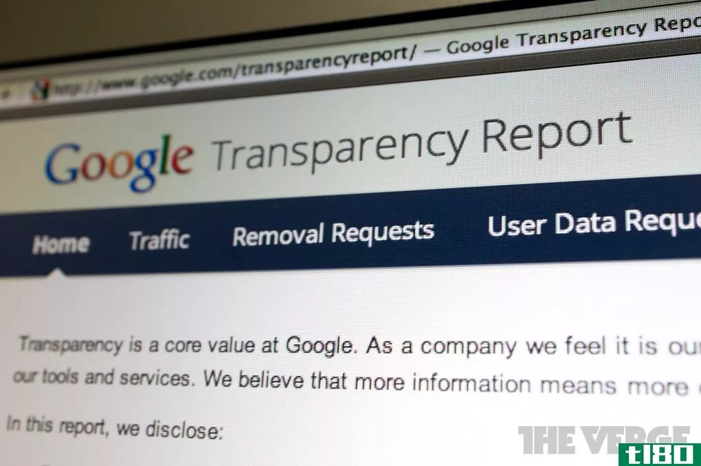 谷歌的透明度报告显示，政府的撤军请求大幅增加