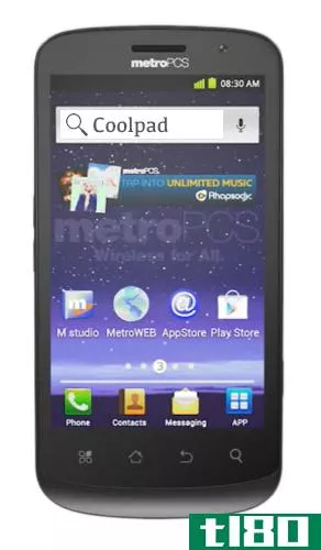 coolpad在美国的首款智能手机quattro 4g登陆metropcs