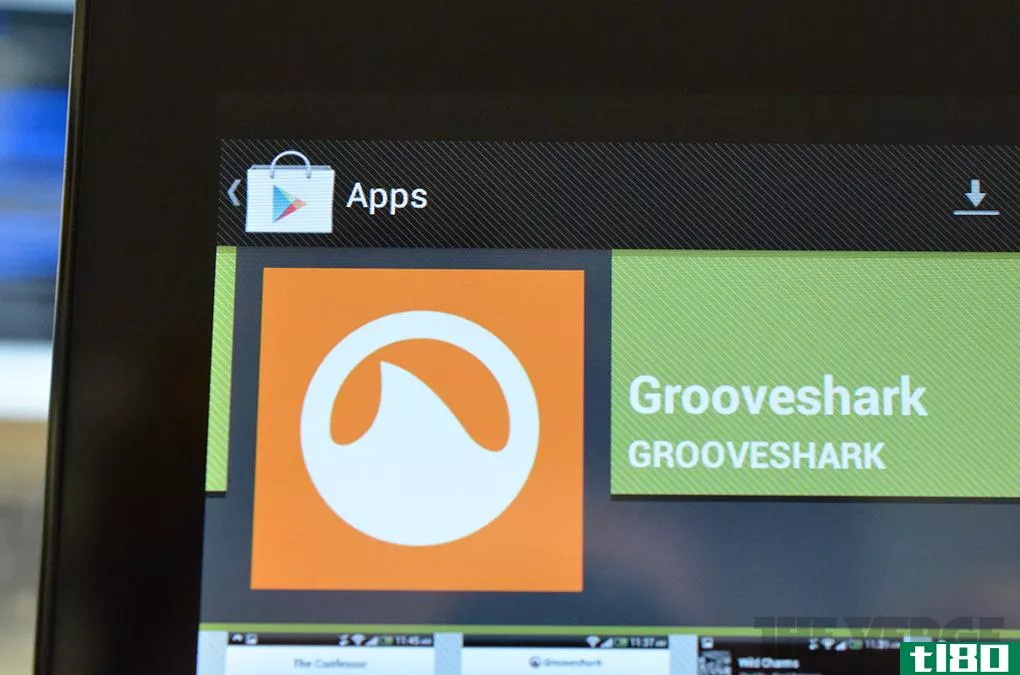 android官方grooveshark应用返回游戏商店