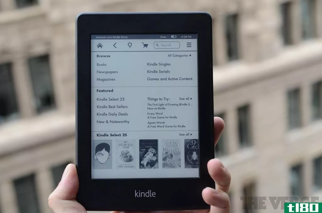 亚马逊列出了KindlePaperWhite的局限性，包括照明不均匀和缺少音频
